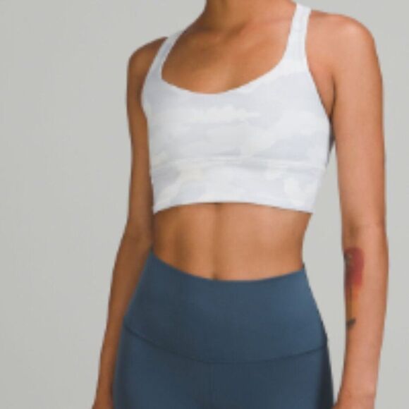 LULULEMON SPORTS BRA Free to Be Wild Heritage 365 Camo Starlight Camo LONGLINE 8 - Picture 2 of 5